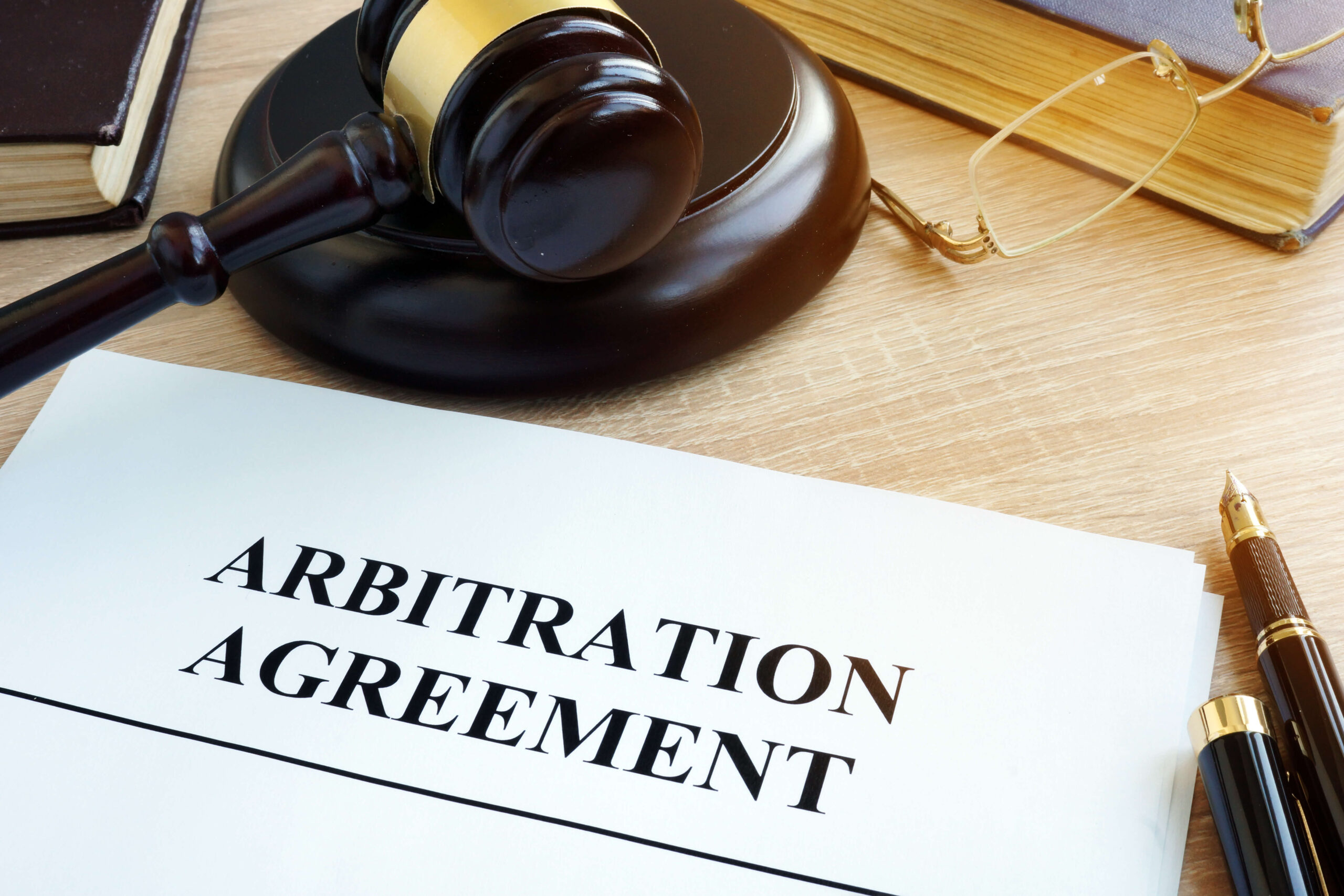 Document with title "Arbitration Agreement."