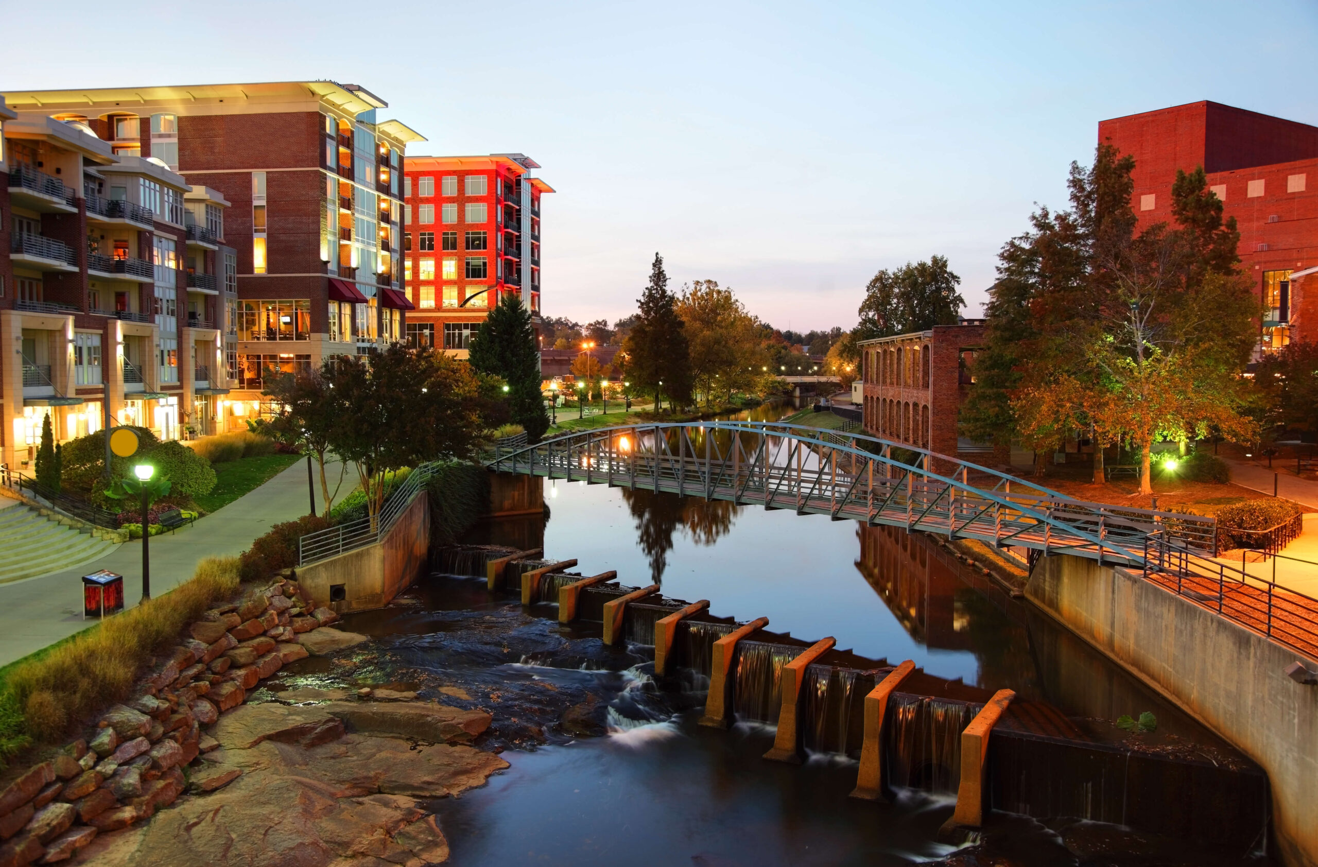 Greenville, North Carolina skyline.