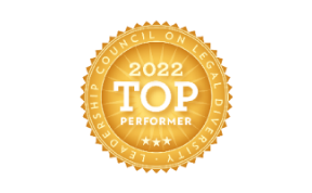 Leadership Council on Legal Diversity 2022 Top Performer