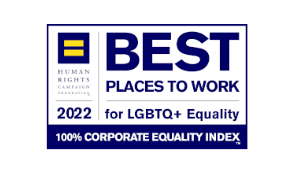 Human Rights Campaign Foundation 100% Corporate Equality Index 2022 Best Places to Work for LGBTQ+ Equality