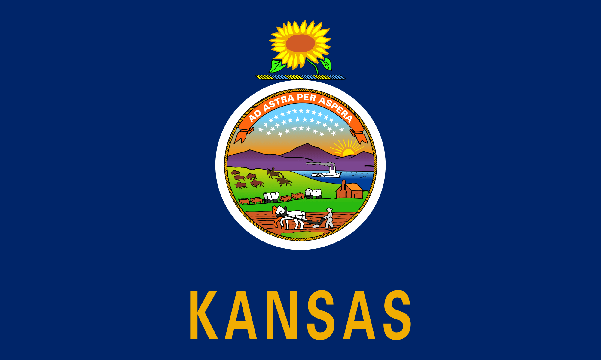 State Flag of Kansas