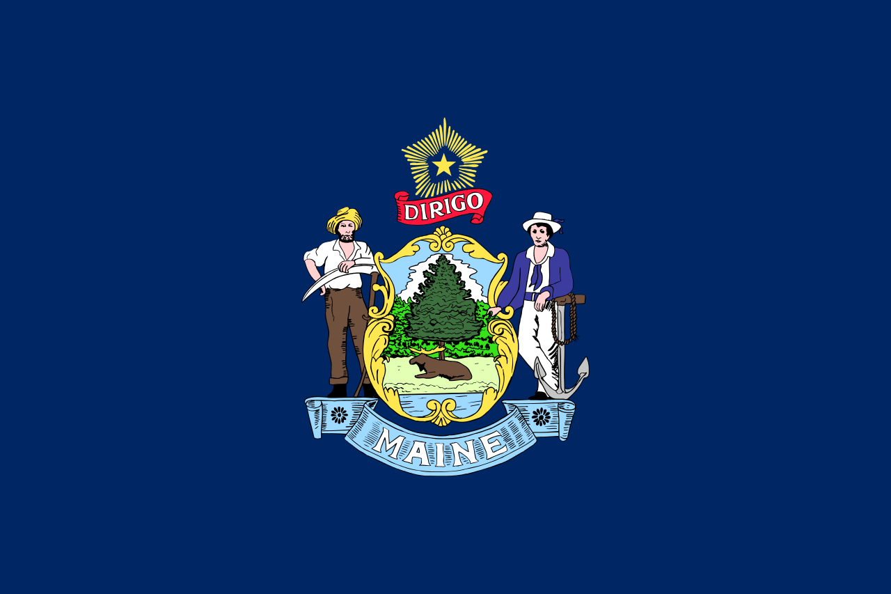 Flag of the State of Maine