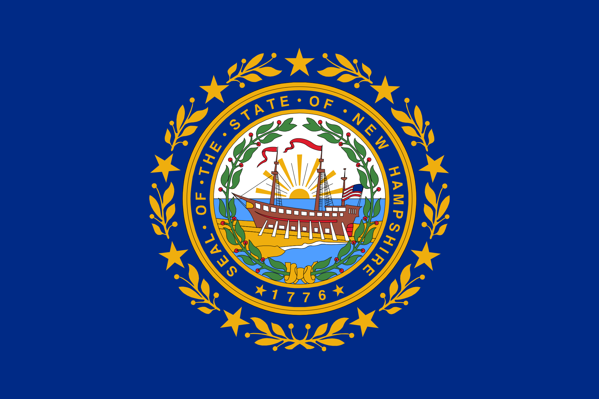 State Flag of New Hampshire