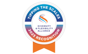 Diversity and Flexibility Alliance Tipping the Scales 2023 Recognition