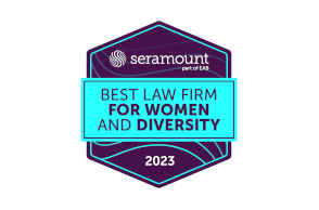 Seramount Best Law Firm for Women Logo