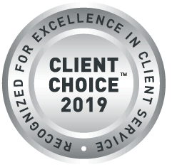2019 Client Choice Award Logo