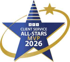 BTI Client Service MVP All Star 2026 logo