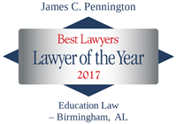 Lawyer of the Year James Pennington 2017