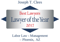 Lawyer of the Year Joe Clees 2017