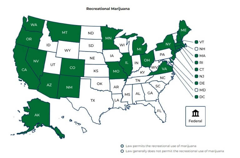 Ohio 24th State to Legalize Recreational Marijuana Pipeline